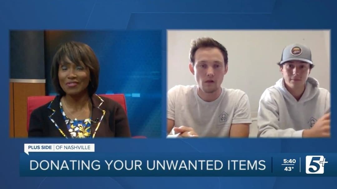 NewsChannel 5: Donating Your Unwanted Items — Plus Side of Nashville